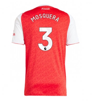 Arsenal Cristhian Mosquera #3 Hemmatröja 2025-26 Kortärmad